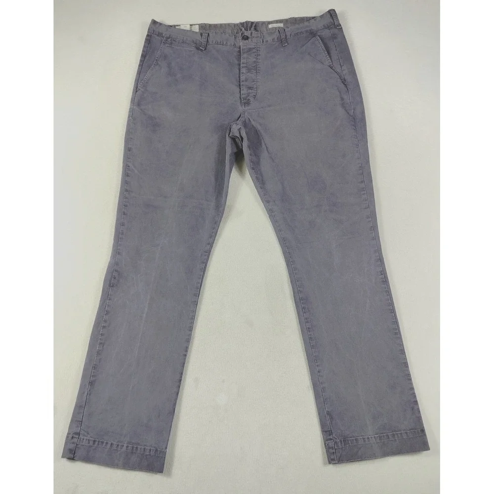 Denim & Supply Ralph Lauren Pants Mens 40 Gray Stretch Chino Business Casual